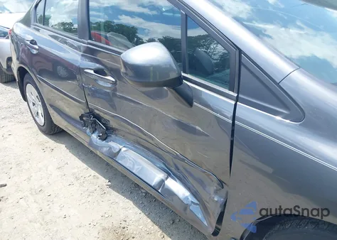 2013 Honda Civic Lx z USA, uszkodzony, nr VIN 19XFB2F55DE100448